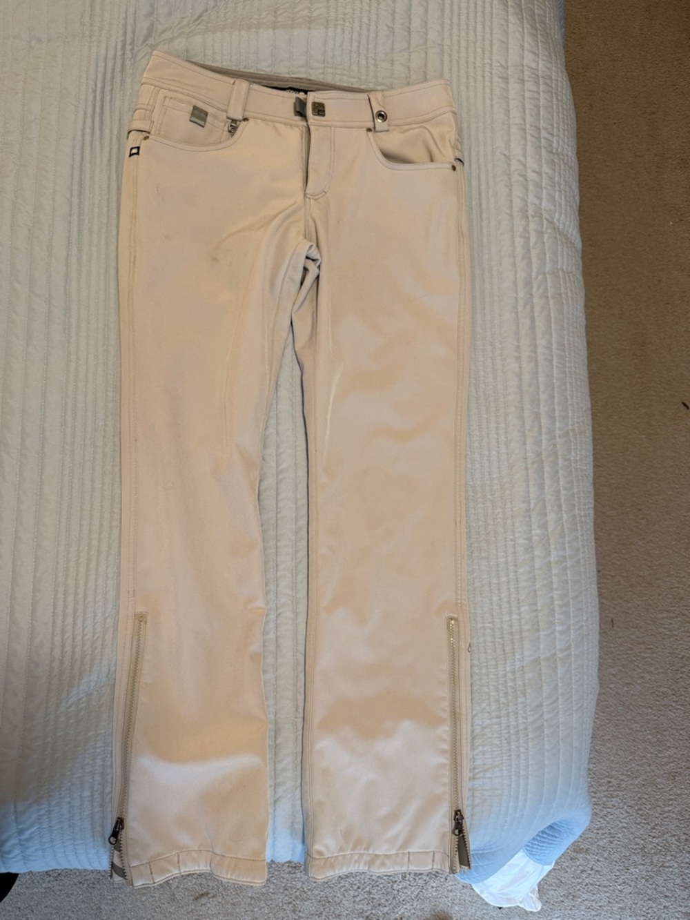 686 Women's Snow Pants in Gray with Fleece Lining